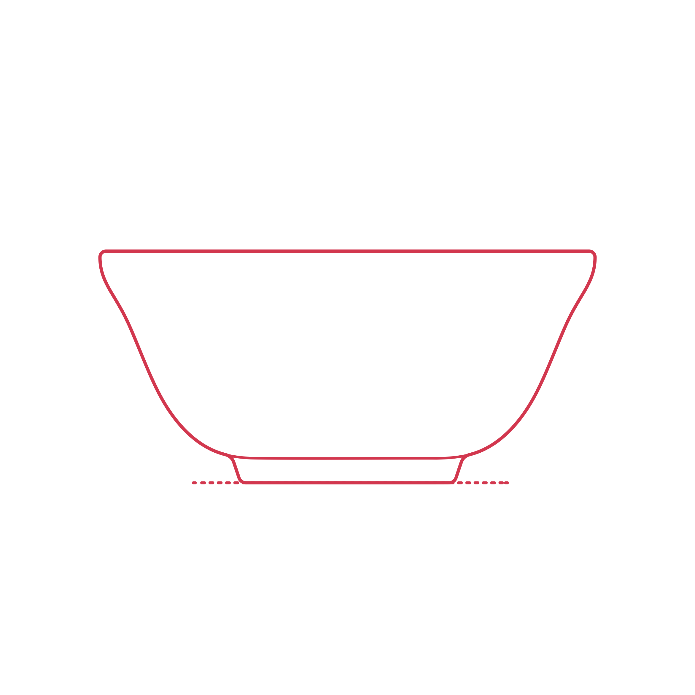 Objects Bowls Ikea Oftast Bowl 4 Inch Line Tracing Svg Vector Free Vectors